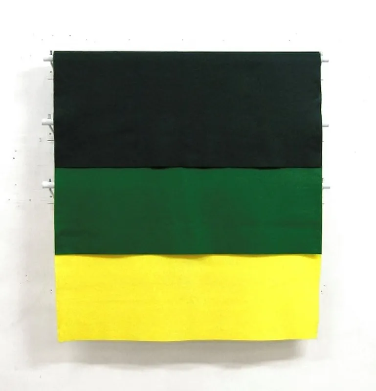 Verde scuro, verde medio e giallo, 2002 – Fernando Baccalà