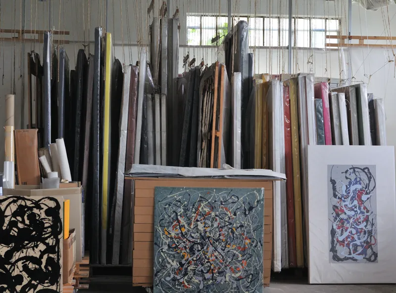 Opere nell’atelier
